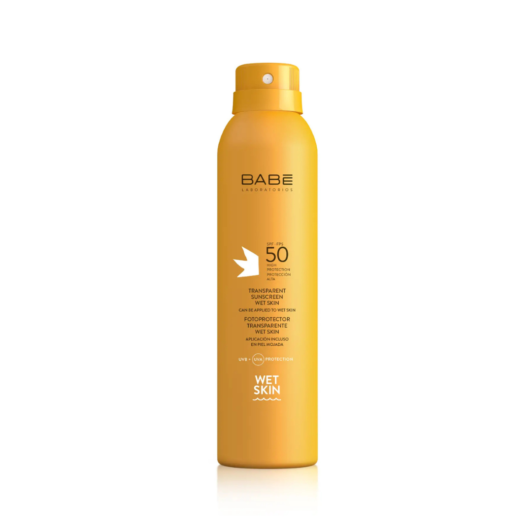 Babe Protector Solar Spray Fotoprot Transp Wetskin 200ml - Diebe Pharma