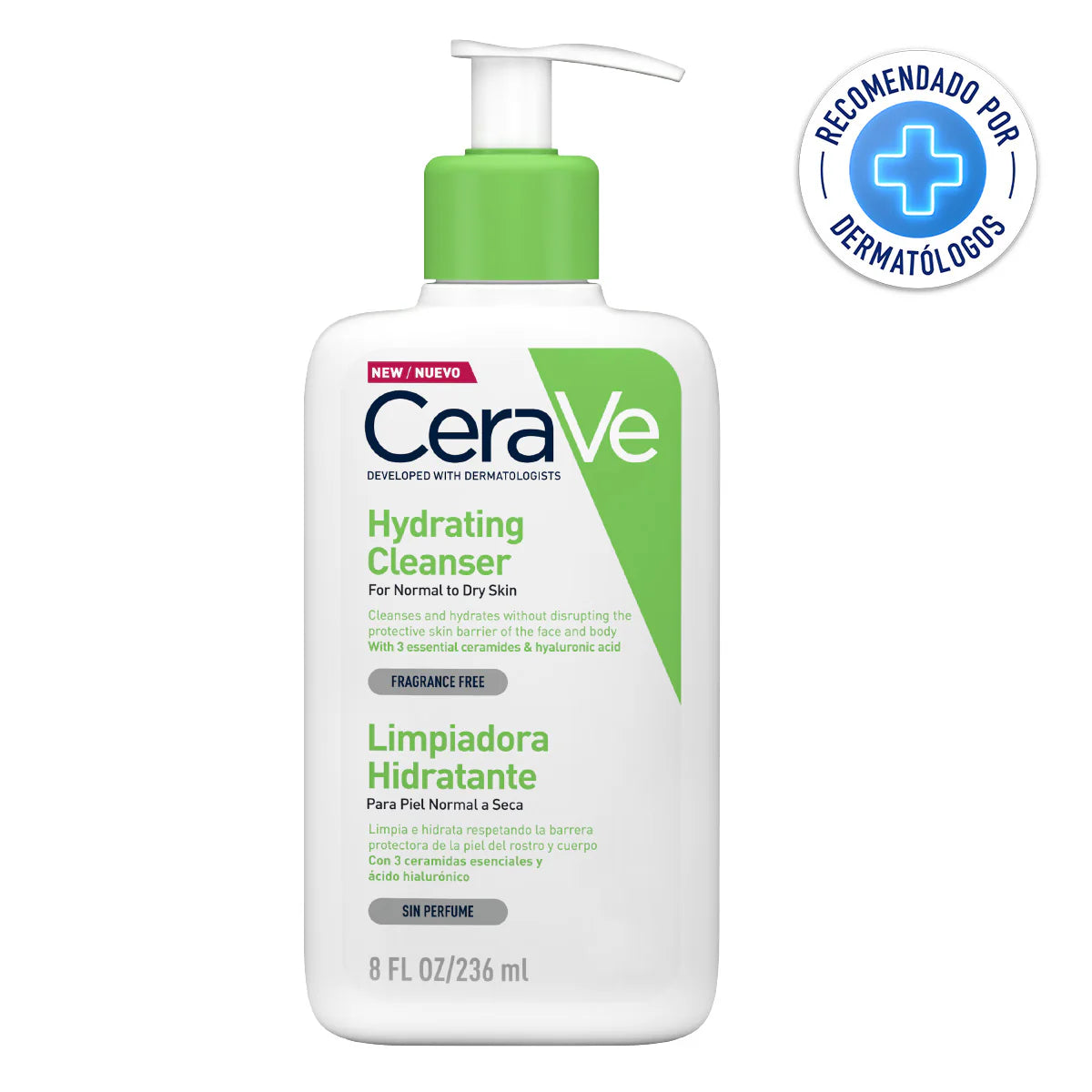 Cerave  Limpiadora Hidratante 8Oz / 236Ml