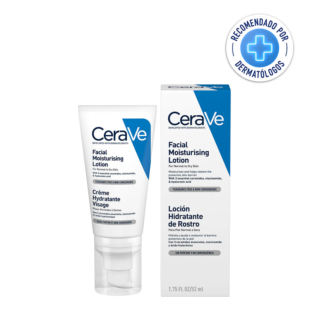 Cerave  Loción Hidratante De Rostro 52Ml