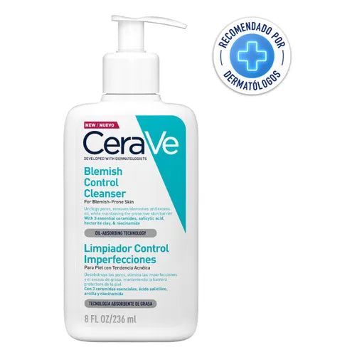 CeraVe Limpiador Control Imperfecciones 8oz/236ml