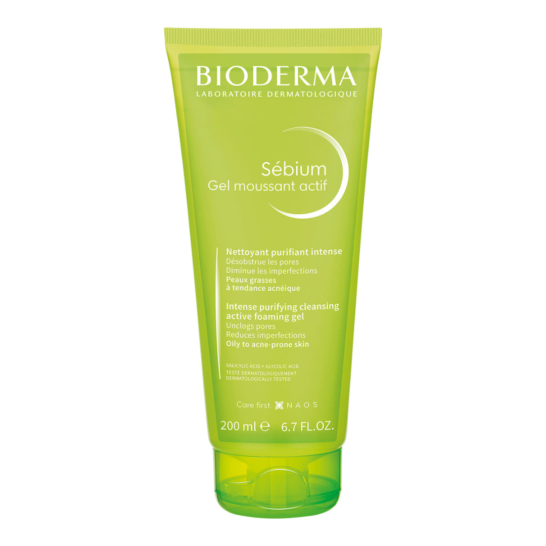 Bioderma Sébium Gel moussant Actif 200 ml