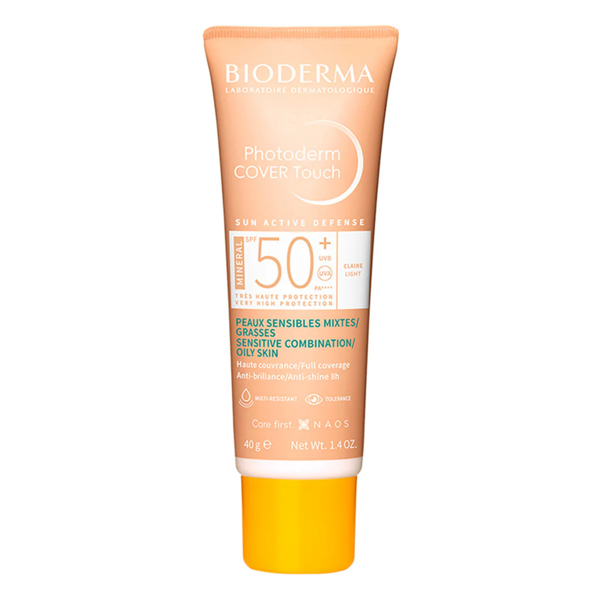 Bioderma COVER TOUCH MINERAL FPS 50+ TONO CLARO 40 g