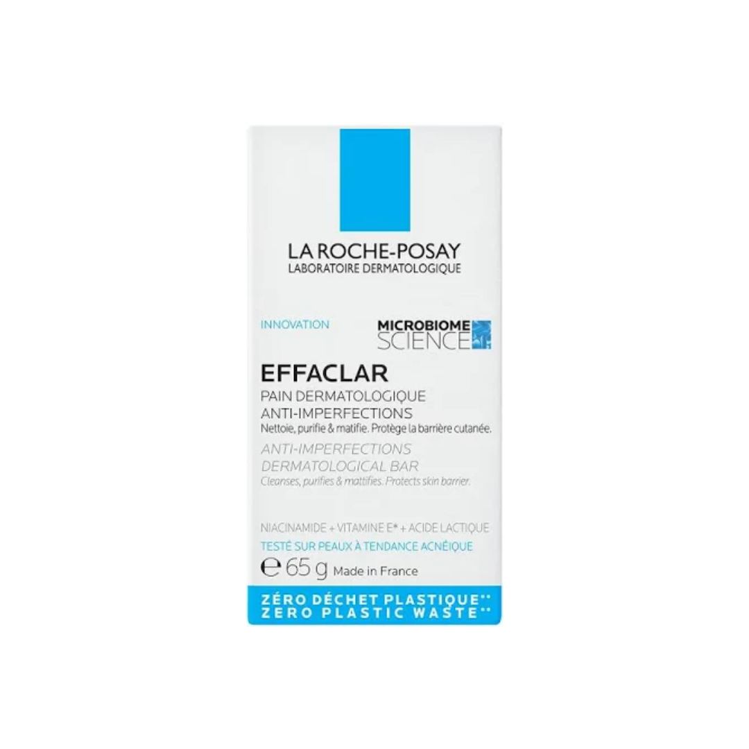 La Roche Posay Effaclar Dermatologic Foaming Bar 65g