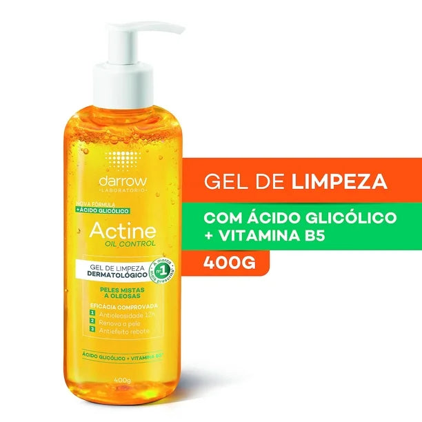 Darrow Actine Oil Control Gel limpiador para piel grasa 400 gr