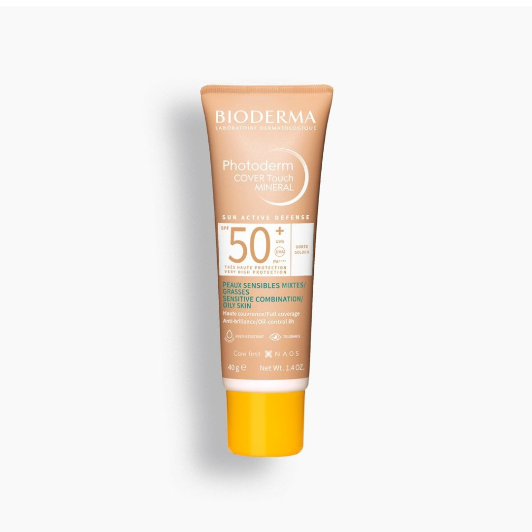 Bioderma COVER TOUCH MINERAL FPS 50+ TONO DORADO 40 g