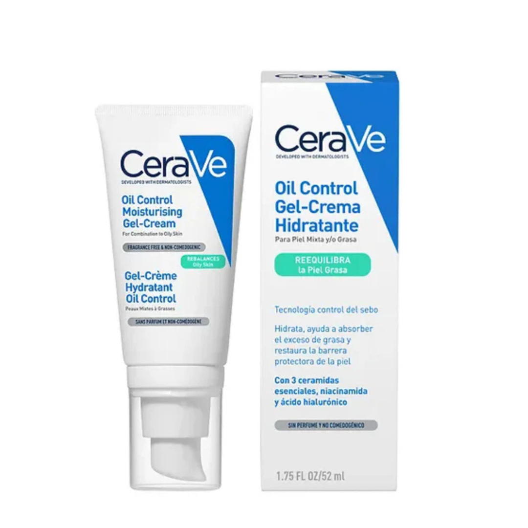 Cerave  Loción Hidratante De Rostro Oil Control 52 Ml