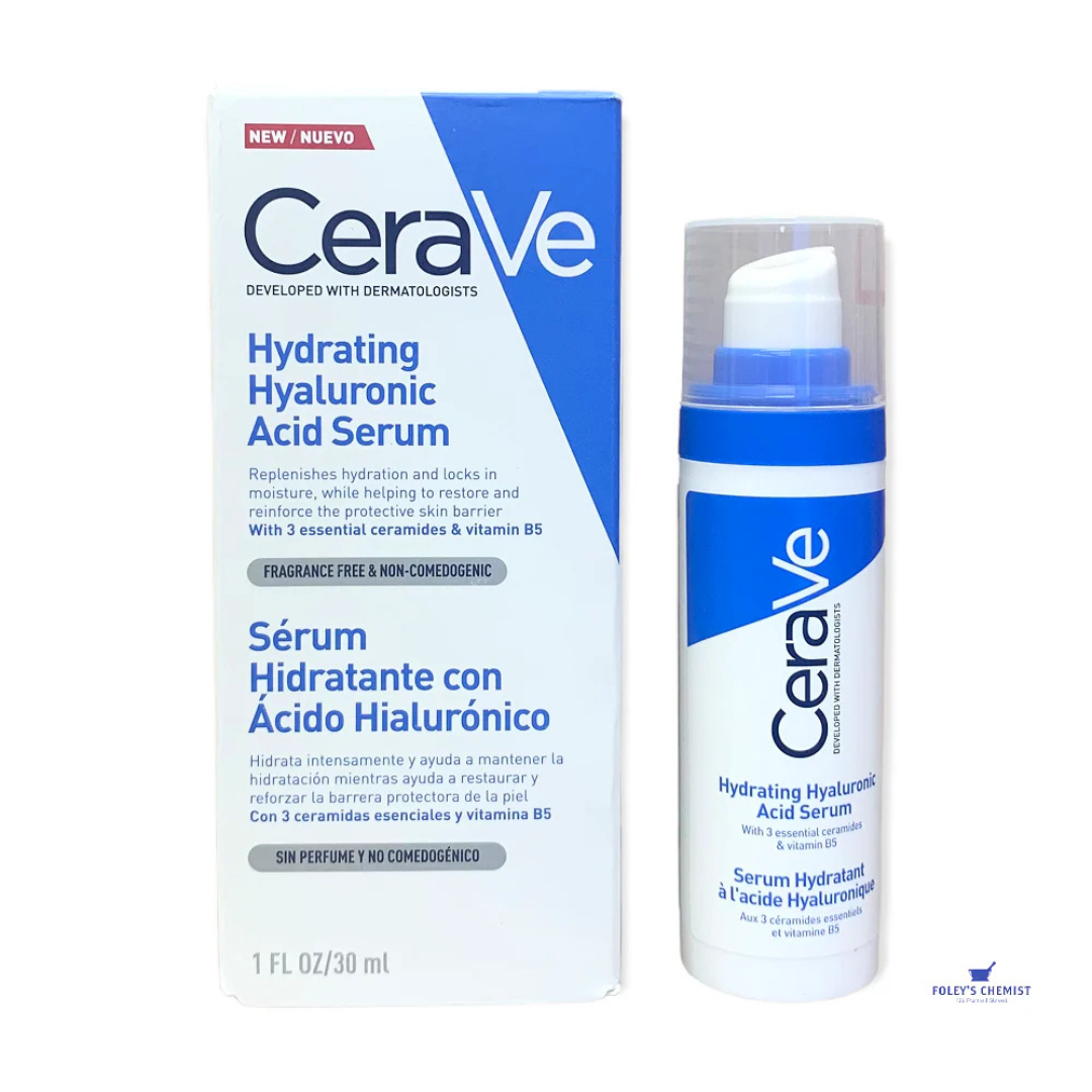 Cerave  Sérum Hidratante Con Ácido Hialurónico Sin Fragancia 30Ml