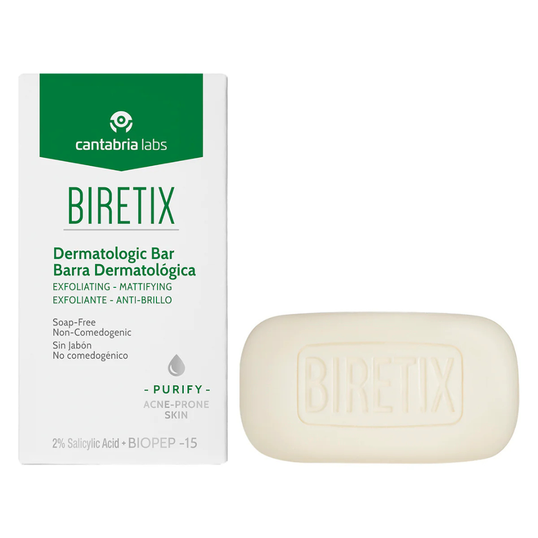 Cantabria lab-Biretix Barra Dermatológica Para Piel Acneica Grasa 80G