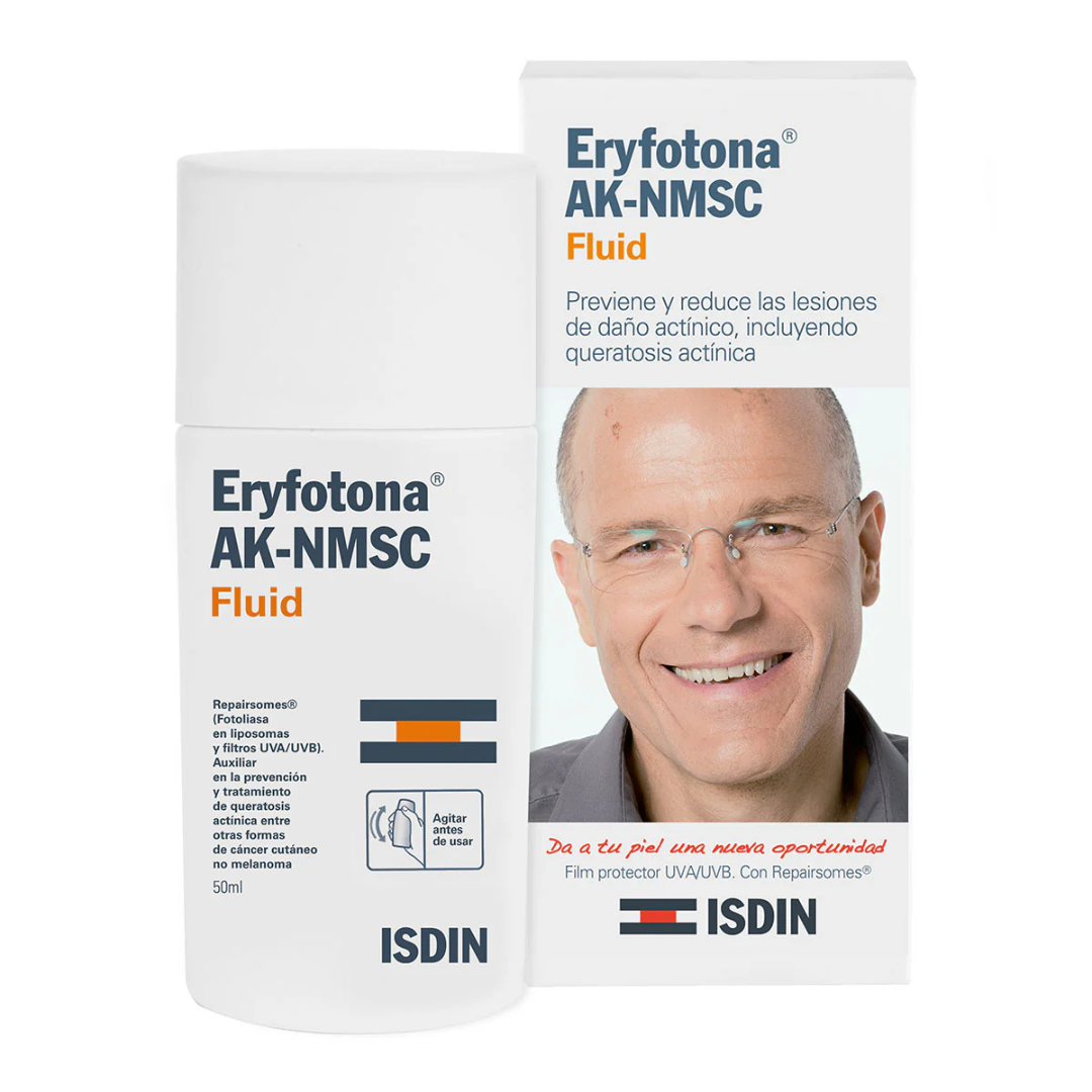 ISDIN Eryfotona AK-NMSC Fluido 50ml  Prevención y Reparación Solar
