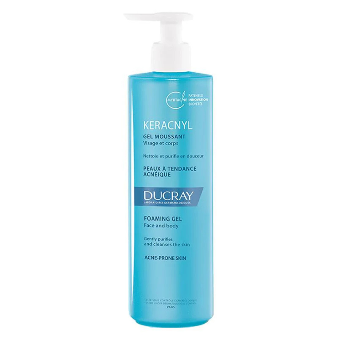 Ducray Keracnyl Gel purificante y Limpiador Anti-imperfecciones 400Ml