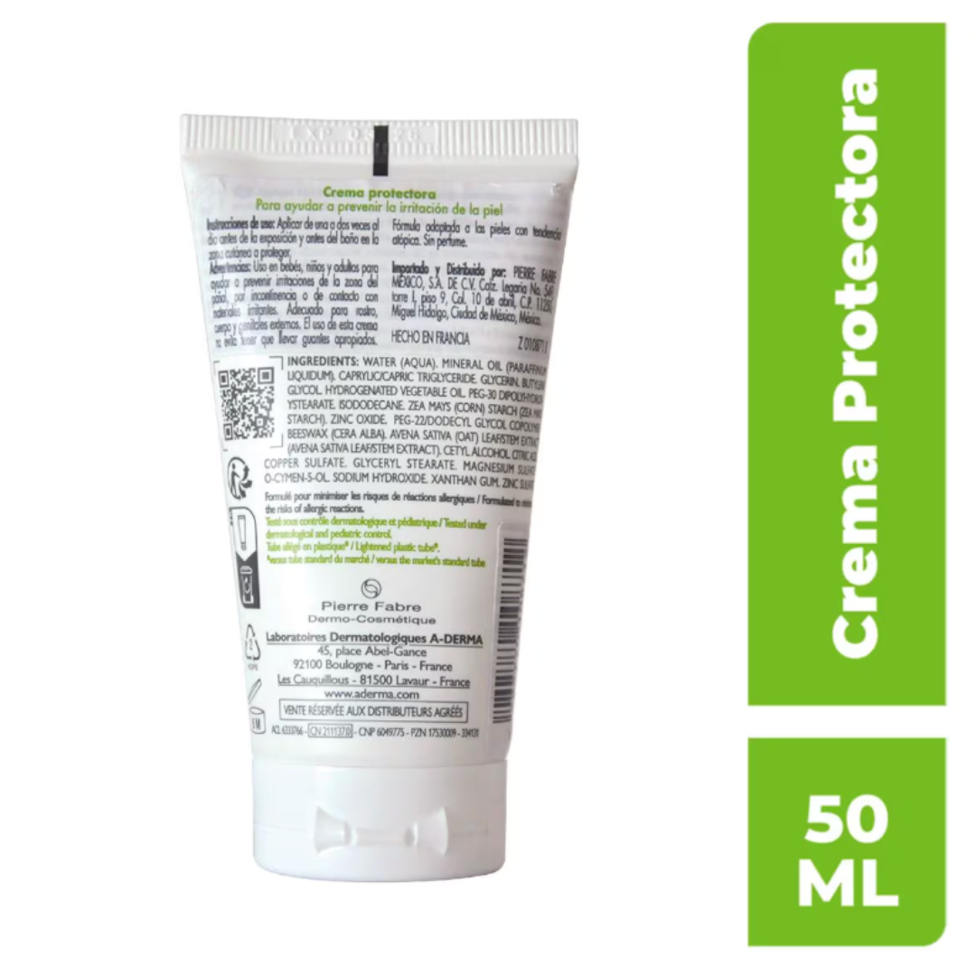 Aderma Dermalibour+ Crema barrera protectora 50 ml