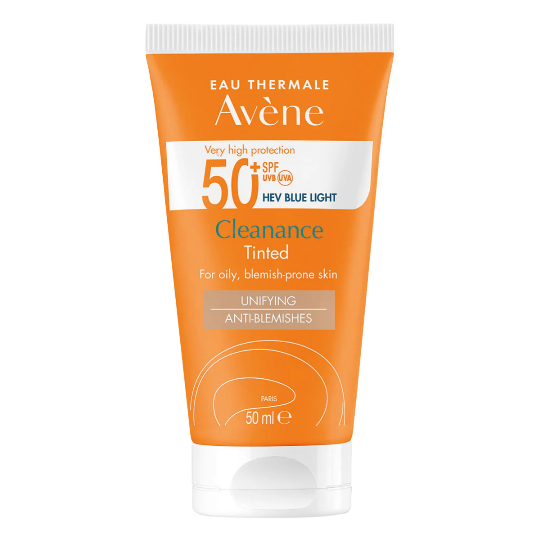 Avene Cleanance Solar FPS50+ con color 50 ml