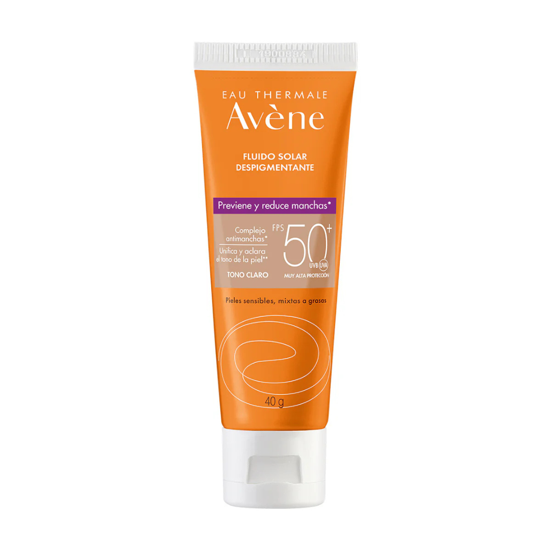 Avene Fluido solar Despigmentante SPF50+ Tono Claro 40Ml