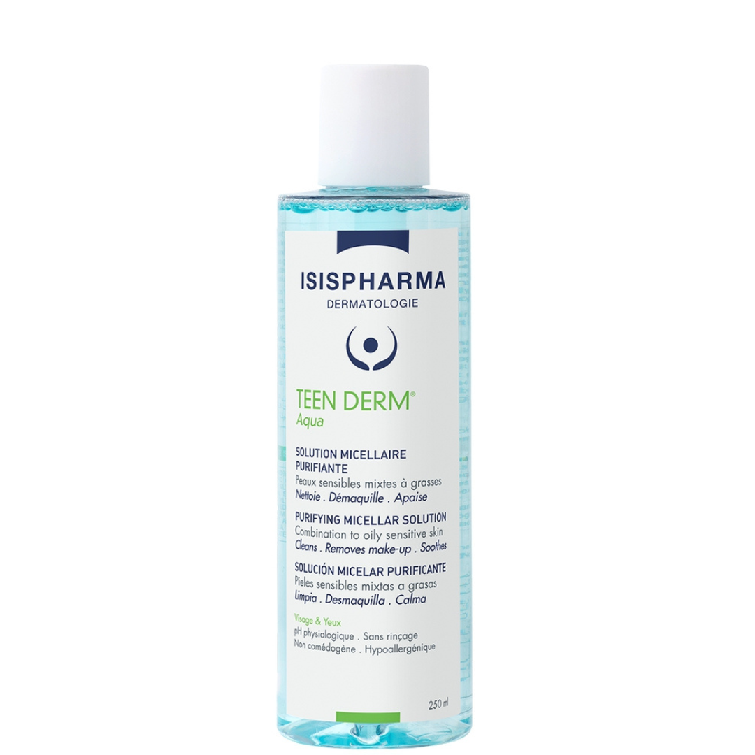 Isispharma Teen Derm Aqua Solución Micelar 250ml - Diebe Pharma
