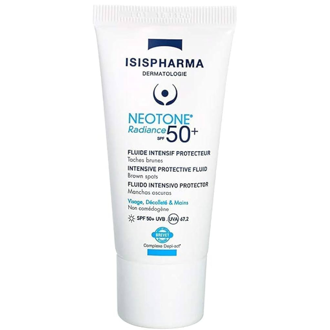 Isispharma Neotone Radiance SPF50+ Tinte Claro 30ml - Diebe Pharma