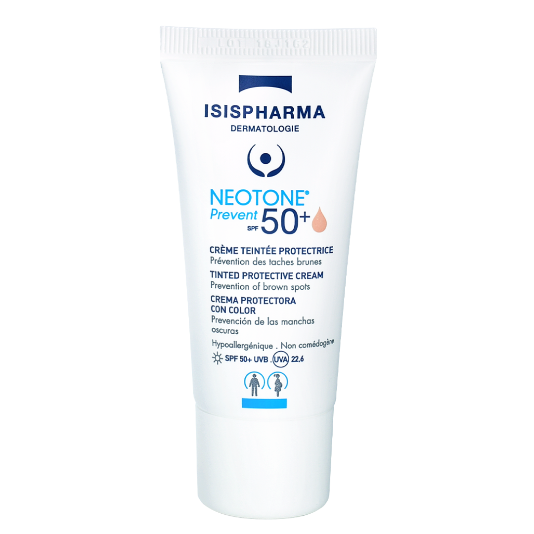 Isispharma Neotone Prevent Crema FPS50+ Claro 30ml - Diebe Pharma