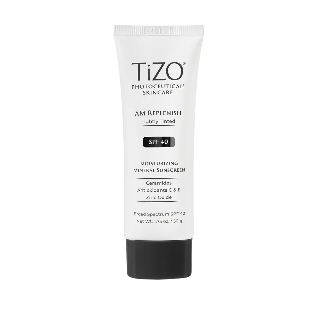 TiZO Photoceutical AM Replenish Lightly Tinted SPF40 50g - Diebe Pharma