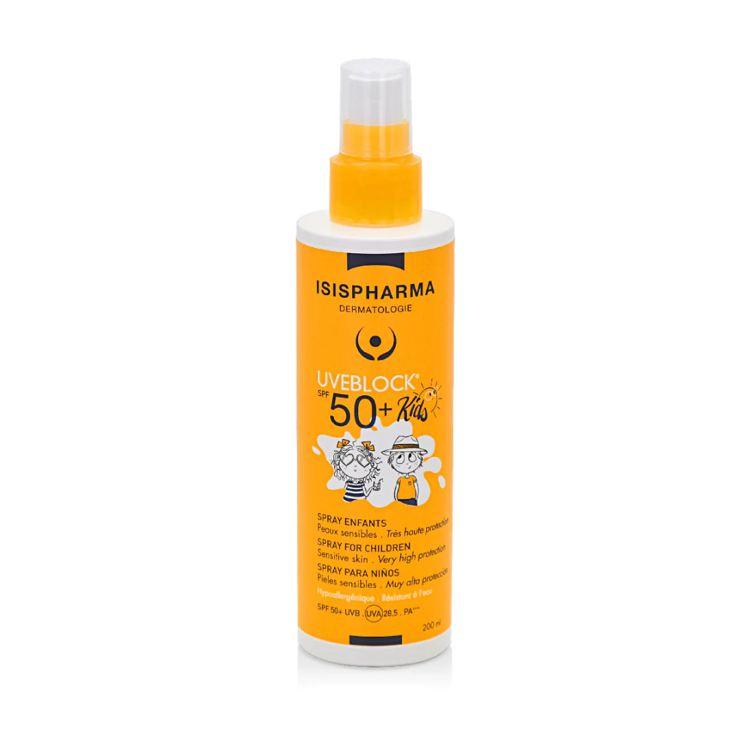 Isispharma Uveblock FPS 50+ Spray Para Niños 200ml - Diebe Pharma