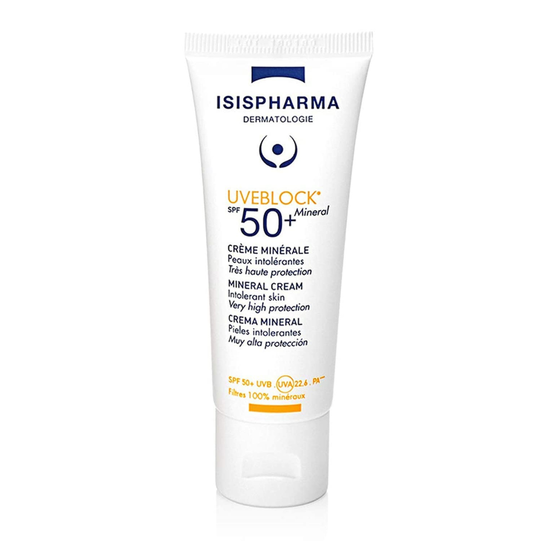 Isispharma Uveblock FPS 50+ Mineral Invisible 40ml - Diebe Pharma