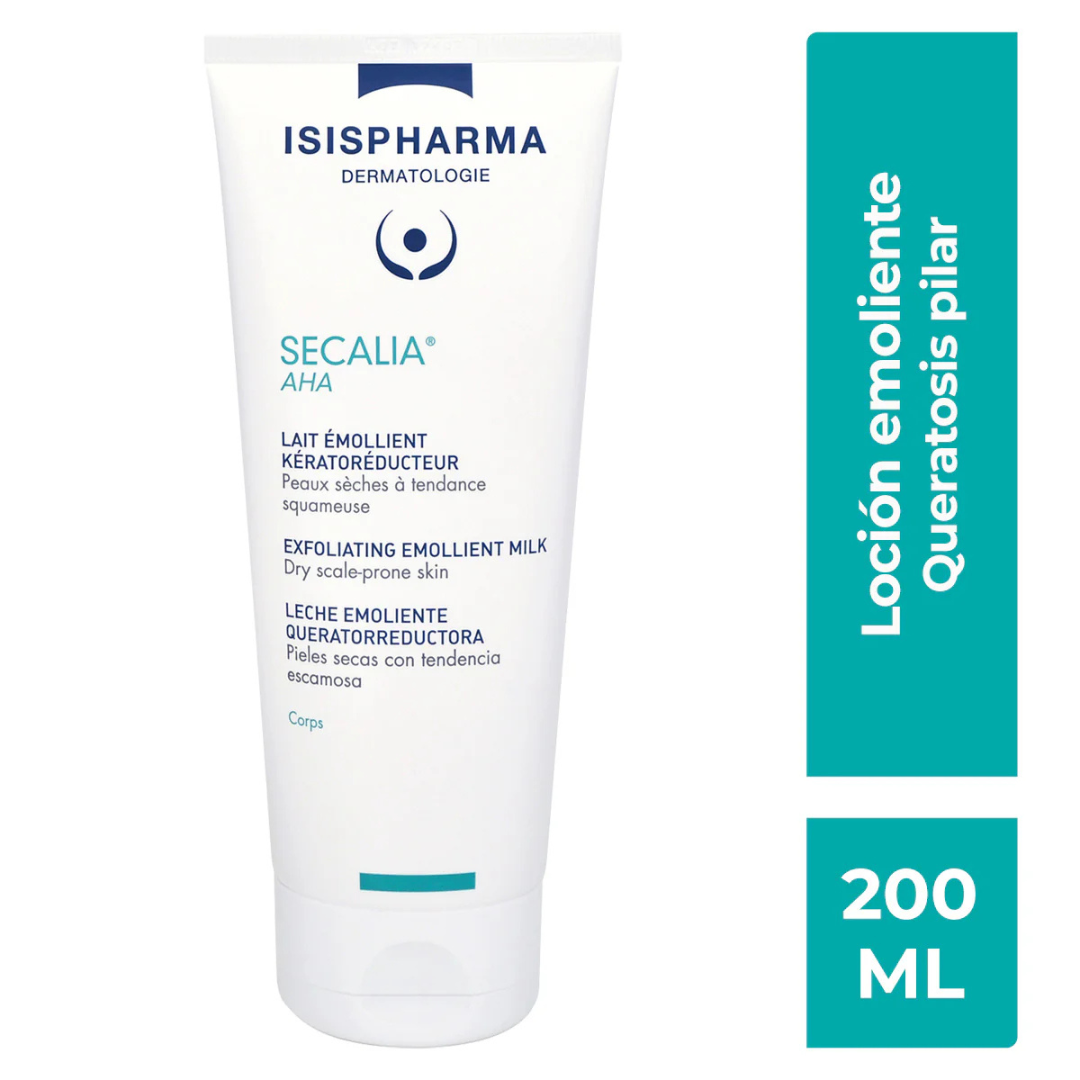 Isispharma Secalia aha Leche Emoliente 200ml - Diebe Pharma