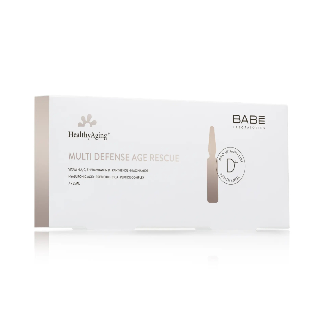 Babe Healthyaging+ Multi Defense Age Rescue Ampolletas 7x2ml - Diebe Pharma