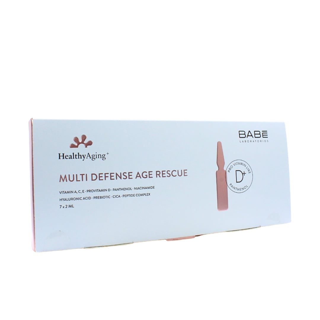 Babe Healthyaging+ Multi Defense Age Rescue Ampolletas 7x2ml - Diebe Pharma