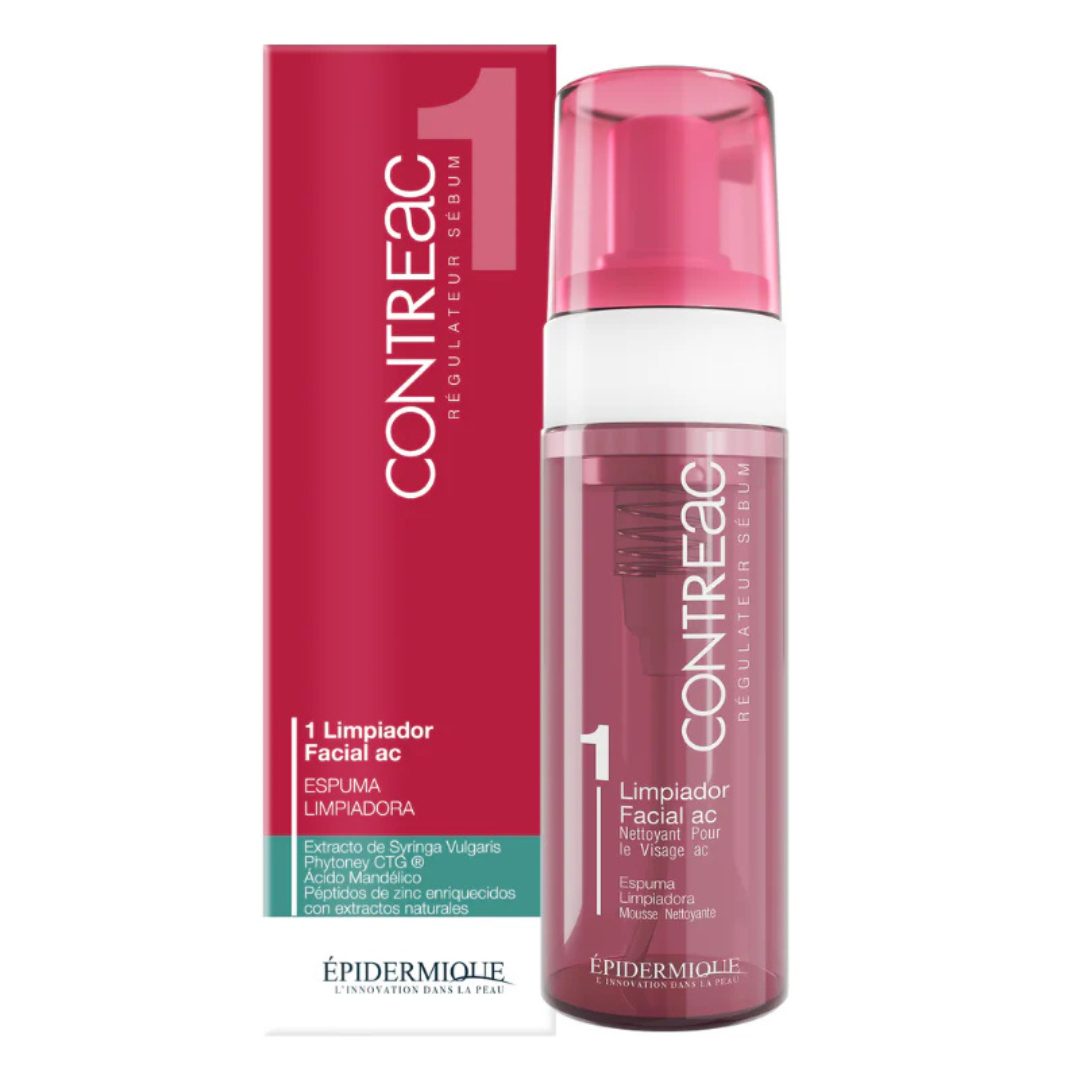 Epidermique Contreac 1 Limpiador Facial AC 155ml - Diebe Pharma