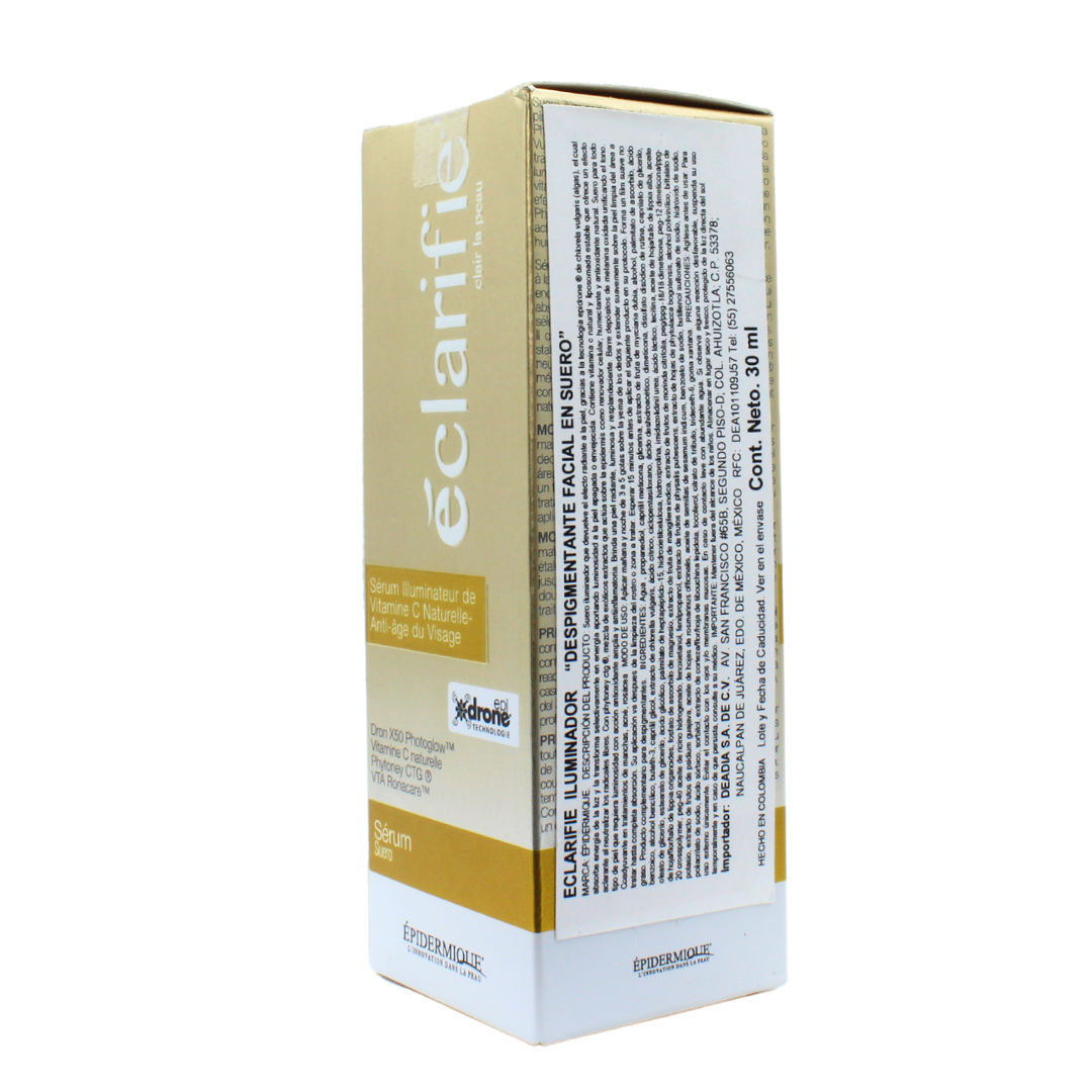 Epidermique Éclarifie Suero Iluminador de Vit C Natural 30ml - Diebe Pharma