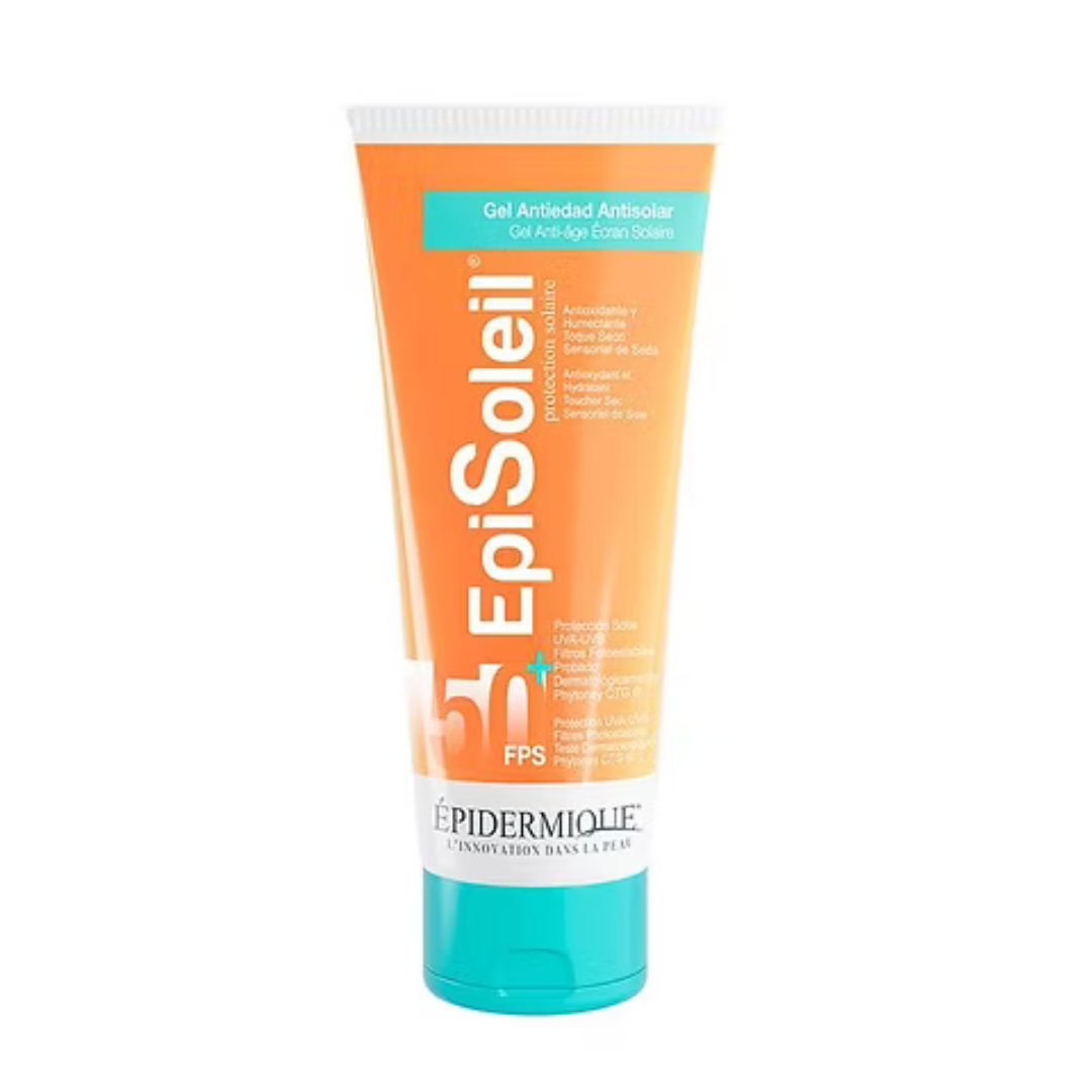 Epidermique Episoleil Gel Antiedad Antisolar FPS 50+ 70g - Diebe Pharma