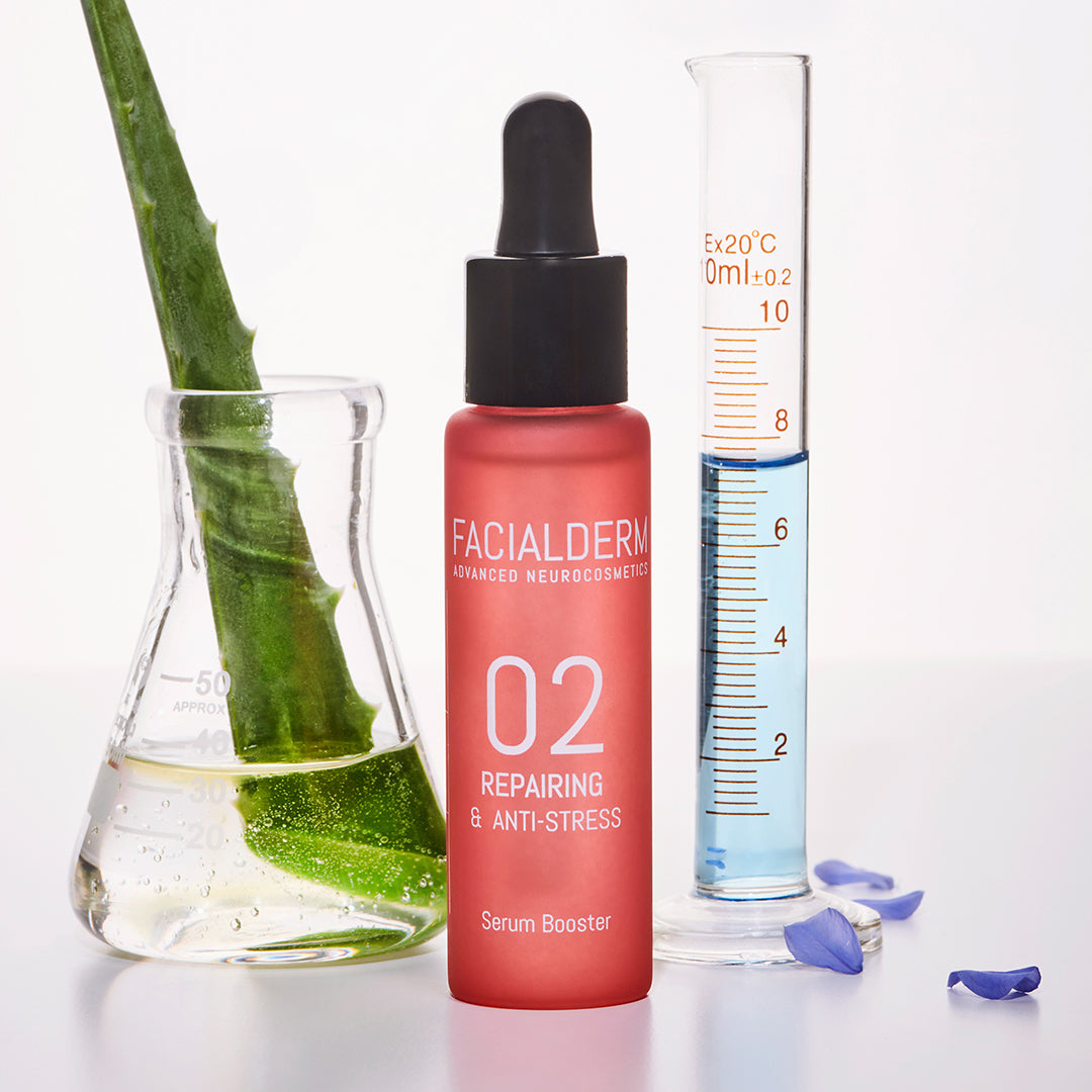 Facialderm Sérum Booster 02 Reparador y Antiestrés 30ml - Diebe Pharma