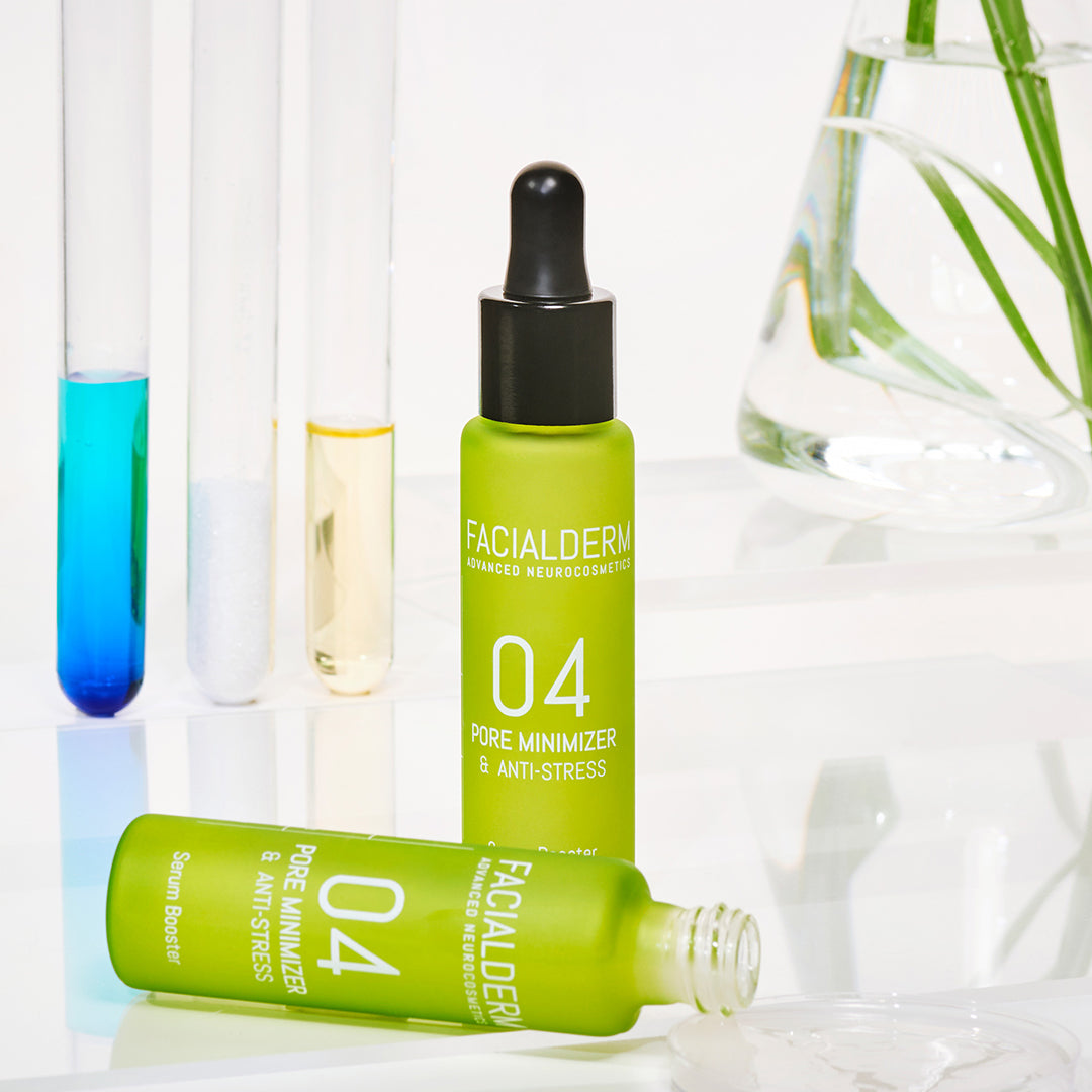 Facialderm Sérum Booster 04 Reductor de Poros y Antiestrés 30ml - Diebe Pharma