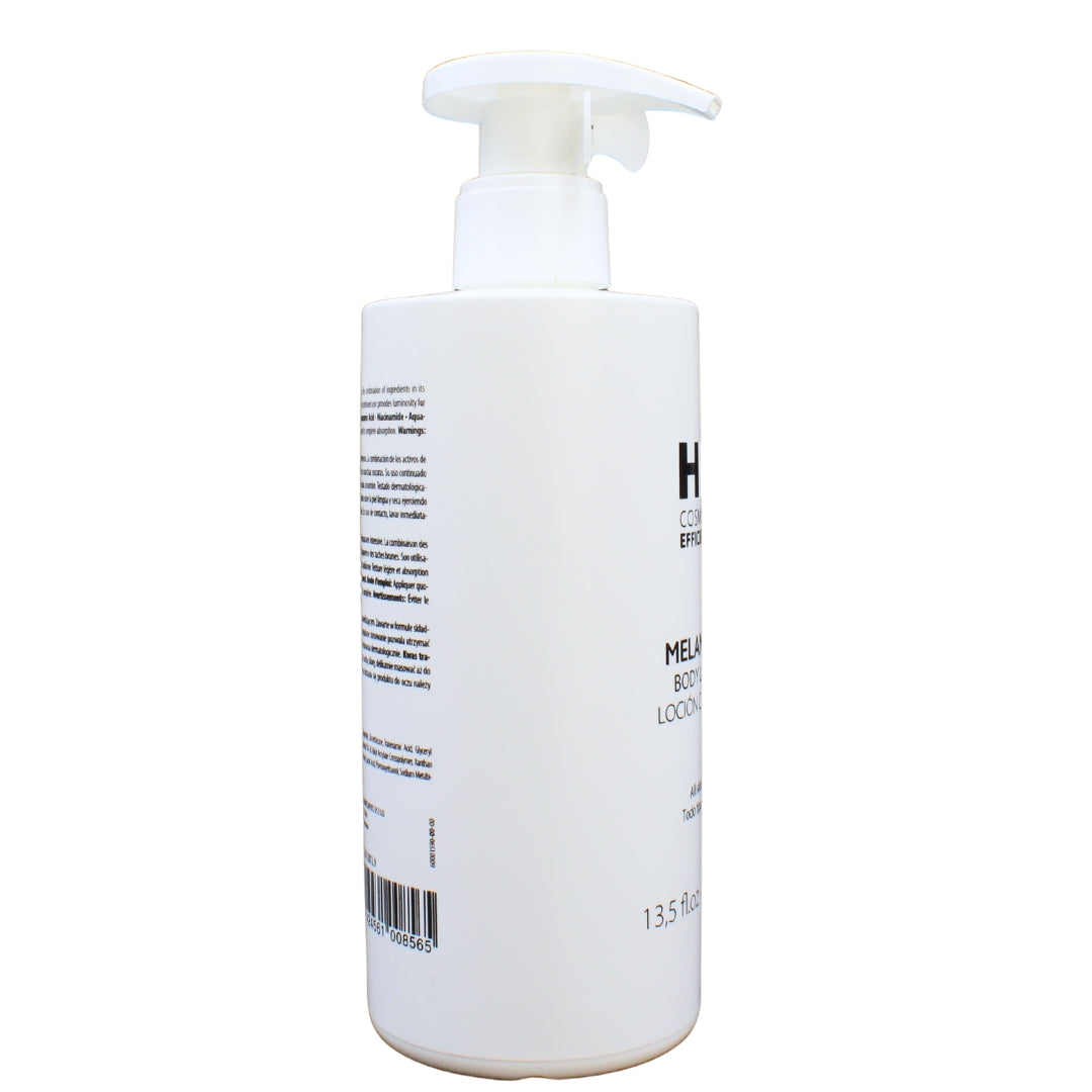 HD Cosmetic Efficiency Melan TXA Body Lotion 400ml - Diebe Pharma