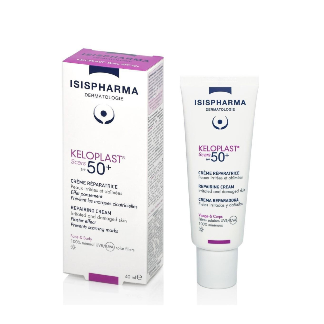 Isispharma Dermatologie Keloplast scars 50 SPF - Diebe Pharma