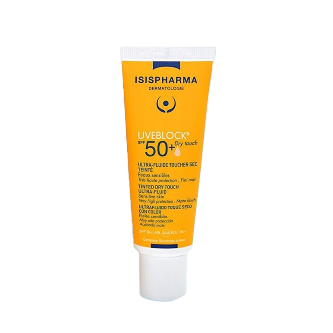 Isispharma Uveblock SPF 50+ Dry Touch con Color 40ml - Diebe Pharma