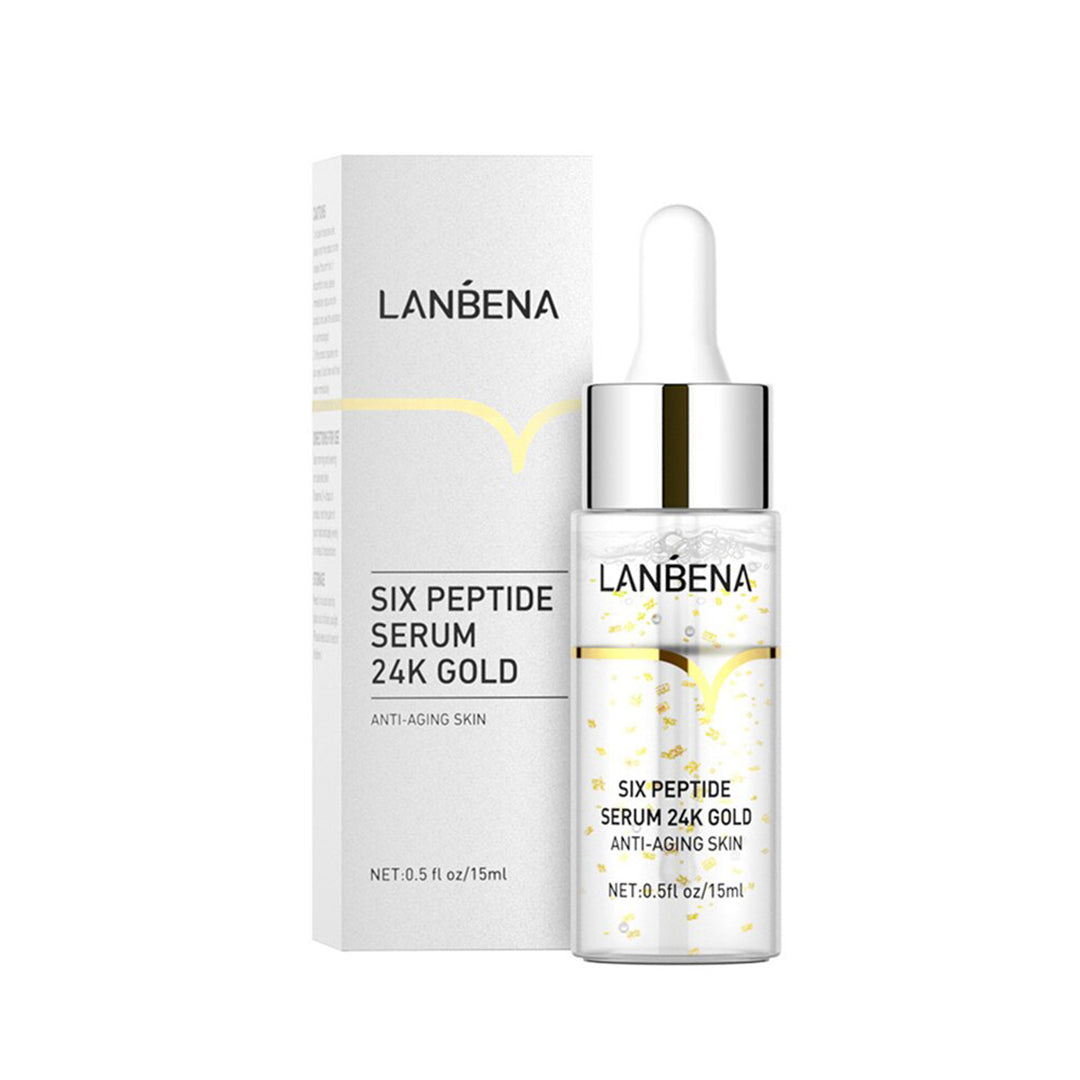 Lanbena Six Peptide 24K Serum 15ml - Diebe Pharma