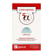 Panalab Complidermol 5 Alfa Plus 60 Cápsulas Anticaída - Diebe Pharma
