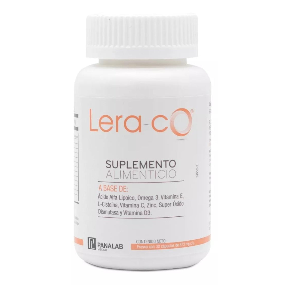 Panalab Lera Co Suplemento Ácido Lipólico Omega3 Vit E 30 Cápsulas - Diebe Pharma