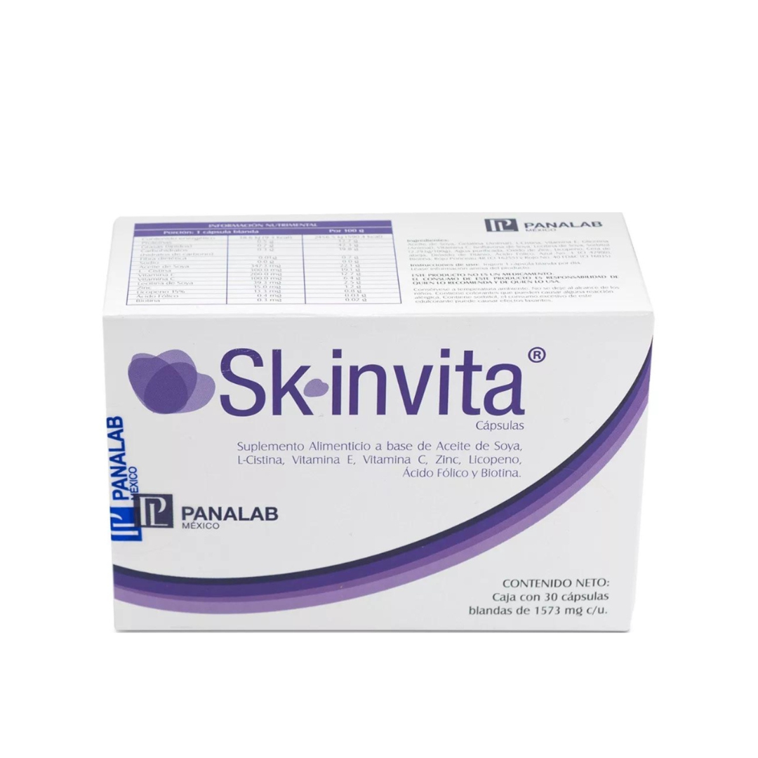 Panalab Skinvita Cápsulas Fotoprotección Restaurador De Piel 30 Cap - Diebe Pharma