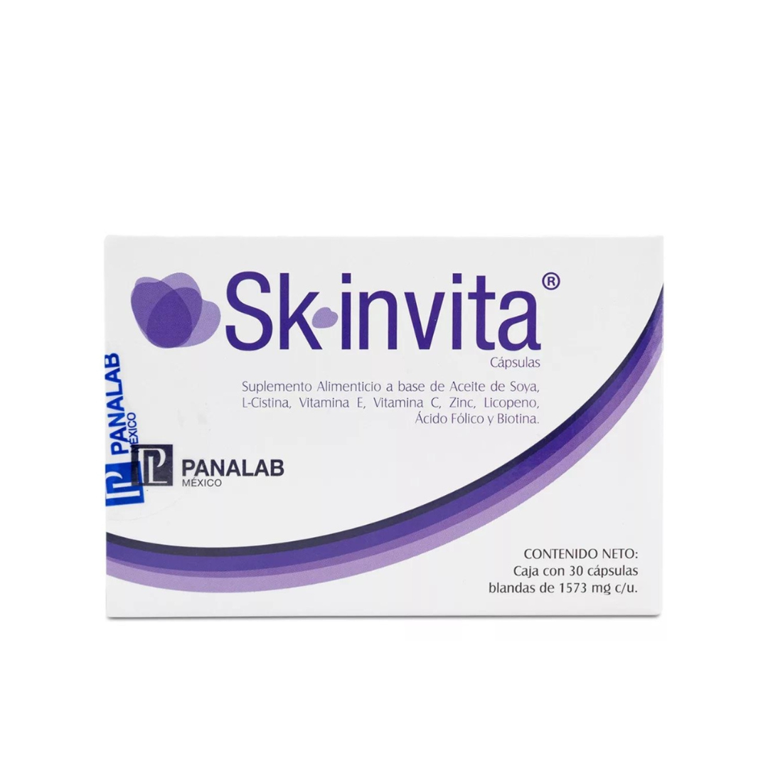 Panalab Skinvita Cápsulas Fotoprotección Restaurador De Piel 30 Cap - Diebe Pharma
