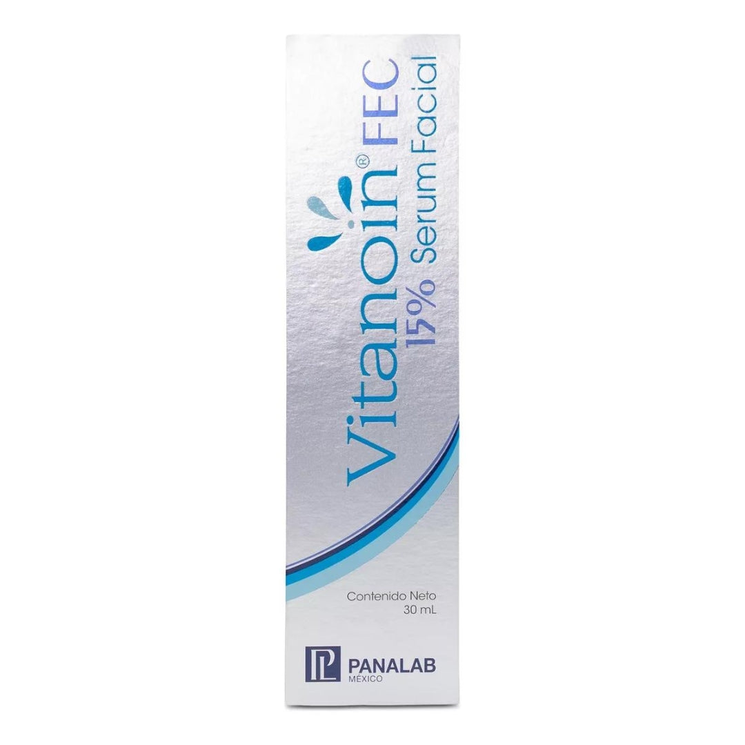 Panalab Vitanoin Fec Serum Facial 15% Antiedad Vitamina E Y C 30ml - Diebe Pharma