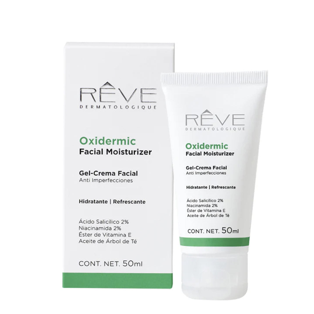 Reve Oxidermic Facial Moisturizer Gel-Crema 50ml - Diebe Pharma