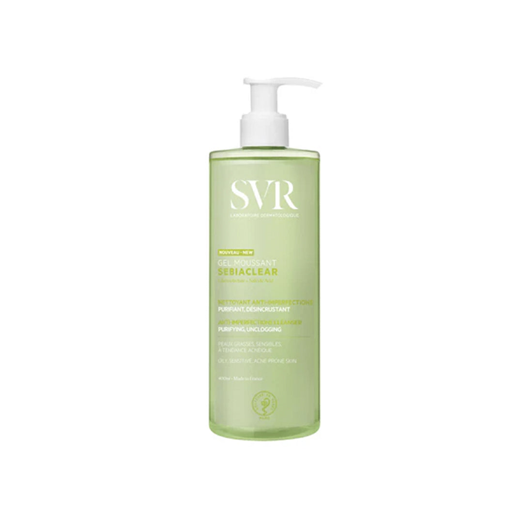 SVR SEBIACLEAR Gel Moussant 400ml - Diebe Pharma