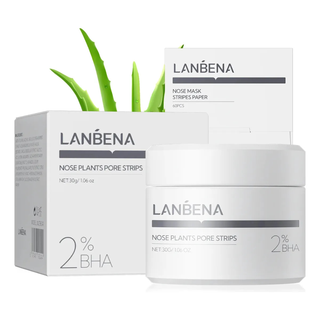 Lanbena Nose Plants Pore Strips 30g + 60 tiras - Diebe Pharma