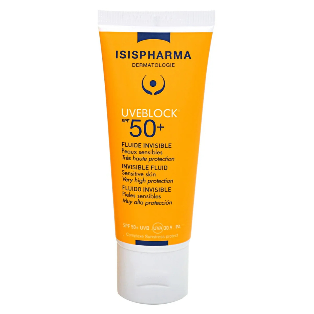 Isispharma Uveblock Fps 50+ Fluido Con Color 40ml - Diebe Pharma