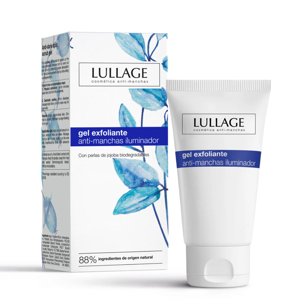 Lullage Gel Exfoliante Aclarante Suave Peeling Enzimático 75ml - Diebe Pharma