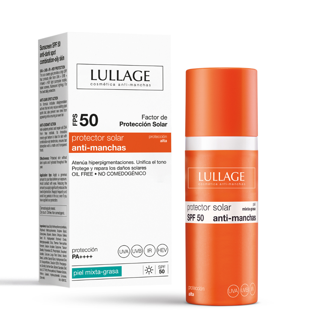 Lullage Protector Solar Spf50 50ML | Anti Imperfecciones - Diebe Pharma
