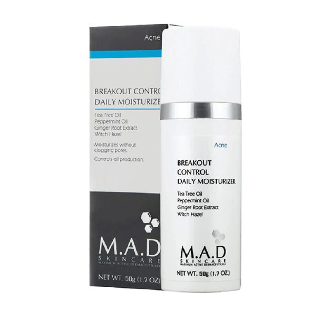 M.A.D. Breakout control daily moisturizer 50ml - Diebe Pharma