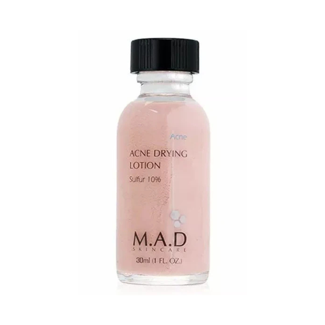 M.A.D. Acne Drying Lotion Sulfur 10% 30ml - Diebe Pharma