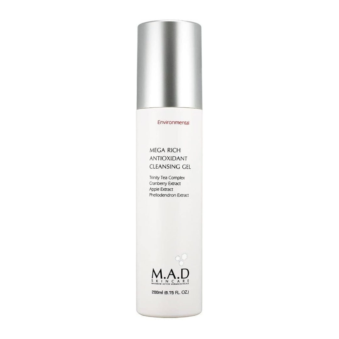 M.A.D. Mega Rich Antioxidant Cleansing Gel 200ml - Diebe Pharma
