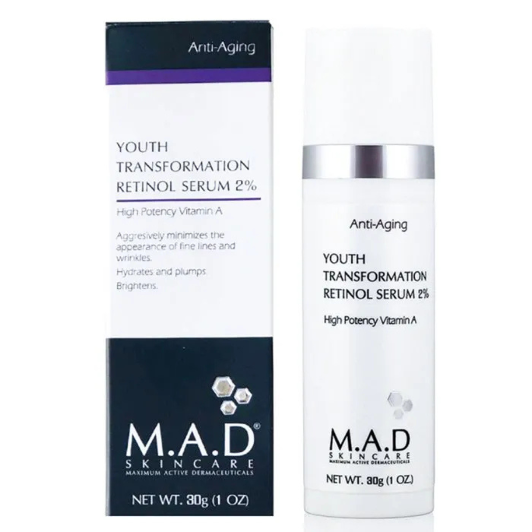 M.A.D Youth Transformation Retinol Complex Serum 2% 30g - Diebe Pharma